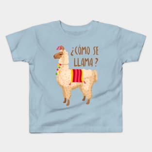 ¿Como se llama? Kids T-Shirt